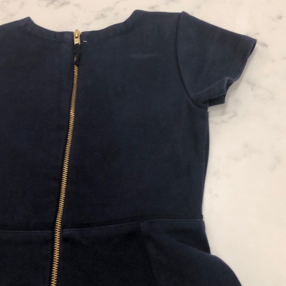 Girls Jcrew Crewcuts size 5 navy blue dress - Picture 11 of 13